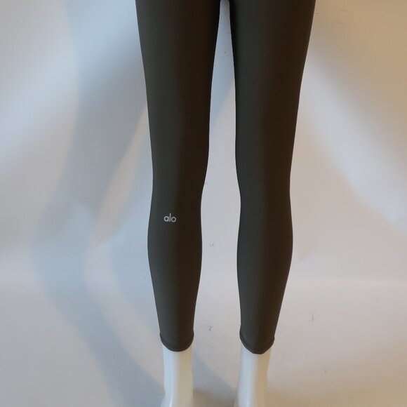 Womens Alo Yoga Dark Brown Activewear Leggings M - Picture 11 of 12